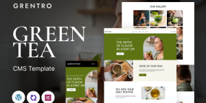 Grentro - Green Tea Store Multipurpose Responsive WordPress Theme