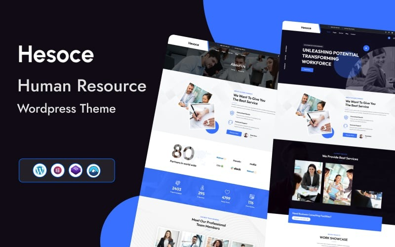 Hesoce - Human Resources & Recruiting WordPress Theme Hesoce - Human Resources & Recruiting WordPress Theme
