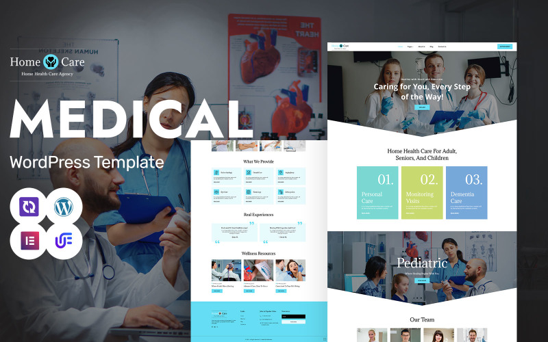 Home Care - Elderly Care And Nursing Services WordPress Elementor Theme Home Care - Elderly Care And Nursing Services WordPress Elementor Theme