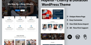 Hopeful - Charity & Donation WordPress Theme