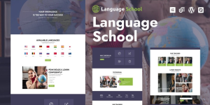 Language School - Language School & Training WordPress Elementor Theme