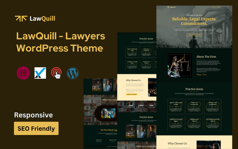 LawQuill - Lawyers WordPress Theme LawQuill - Lawyers WordPress Theme