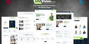 Life Vision Studio - Life Coach, Speaker & Businsee Developer WordPress Theme