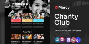 Mercy - Nonprofit Charity Trust And Donation WordPress Elementor Theme