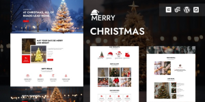 Merry - Christmas Gifts And Celebrations WordPress Elementor Theme