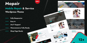 Mopair - Mobile Phone Repair Services WordPress Theme