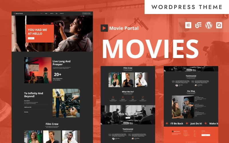 Movies Portal - Cinema & Movie Festival WordPress Elementor Theme Movies Portal - Cinema & Movie Festival WordPress Elementor Theme