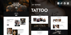 My Tattoo - Tattoo Studio And Body Art WordPress Elementor Theme
