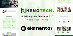 Nenotech - IT & Multipurpose Business WordPress Theme