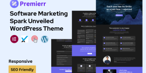 Premier - Software Marketing Spark Unveiled WordPress Theme