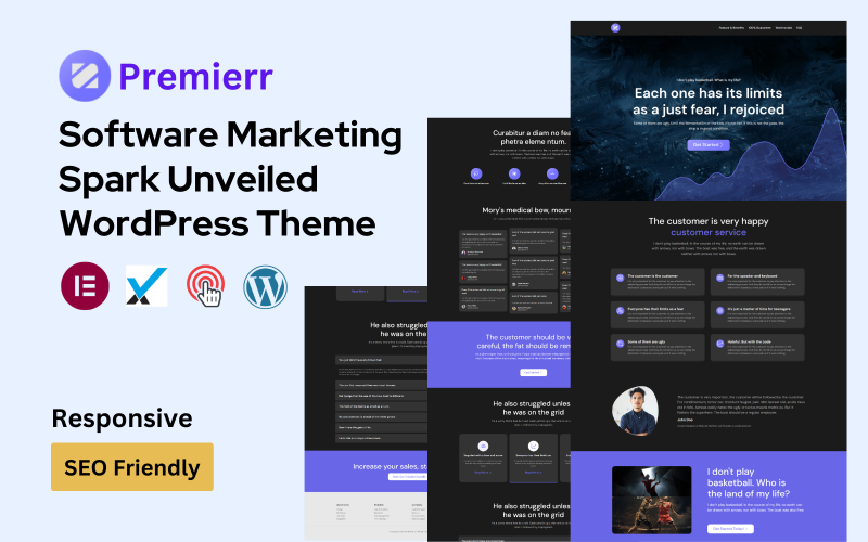 Premier - Software Marketing Spark Unveiled WordPress Theme Premier - Software Marketing Spark Unveiled WordPress Theme