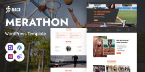 Race - Marathon Events And Running Clubs WordPress Elementor Theme