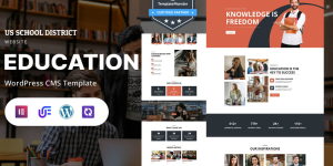 School - Modern School And Educational Institution WordPress Elementor Theme