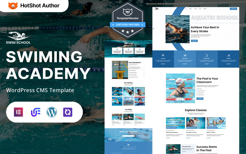 Swim School - Swimming School & Training WordPress Elementor Theme Swim School - Swimming School & Training WordPress Elementor Theme