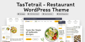 TasTrail- Restaurant WordPress Theme