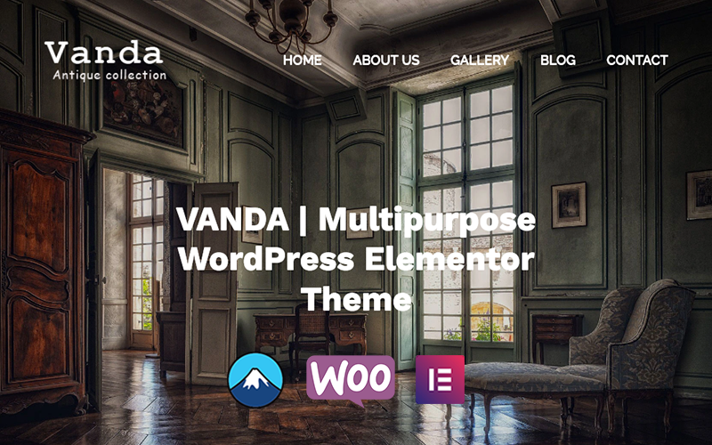 Vanda - Antique And Vintage Collection Multipurpose WordPress Elementor Theme Vanda - Antique And Vintage Collection Multipurpose WordPress Elementor Theme