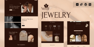 Verel - Elegant Jewelry Store WordPress Elementor Theme