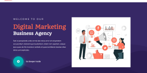 Digitale - Digital Marketing Agency Office Business Elementor WordPress Theme
