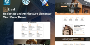 Ereal - Realestate and Architecture Elementor WordPress Theme