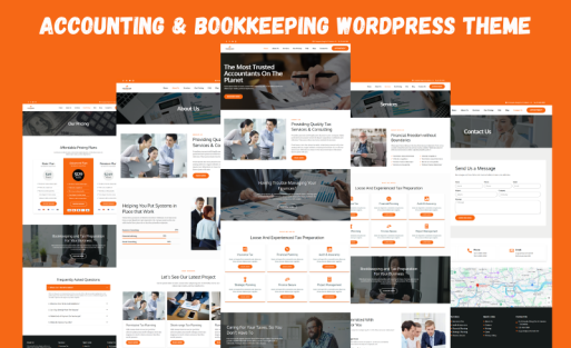 Accounting & Bookkeeping WordPress Theme