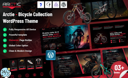 Arctie - Bicycle Collection WordPress Theme