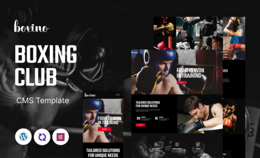 Boxino - Boxing Club Multipurpose Responsive WordPress Theme