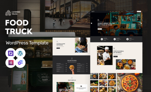Catering Truck - Food Truck, Street Food And Outdoor Catering WordPress Elementor Theme