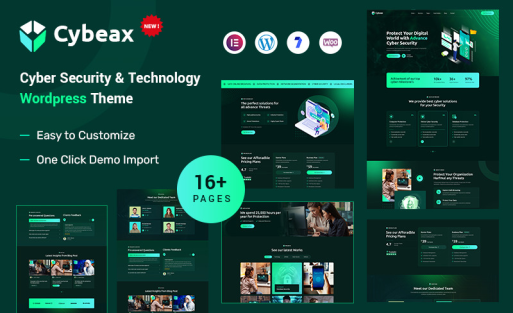 Cybeax – Cyber Security Protection & AI Technology WordPress Theme