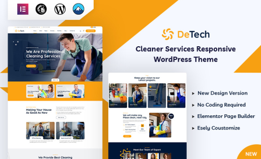 Detech - Cleaner WordPress Theme