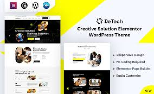 Detech - Creative Elementor WordPress Theme