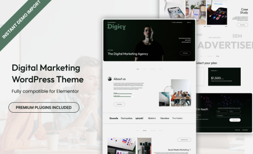 Digicy - Digital Marketing WordPress Theme