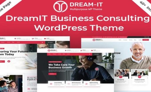 DreamIT - Consulting Service WordPress Theme Original License Key Activation