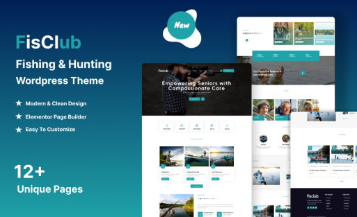 Fisclub - Fishing & Hunting WordPress Theme