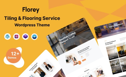 Florey - Tiling & Flooring Services WordPress Theme