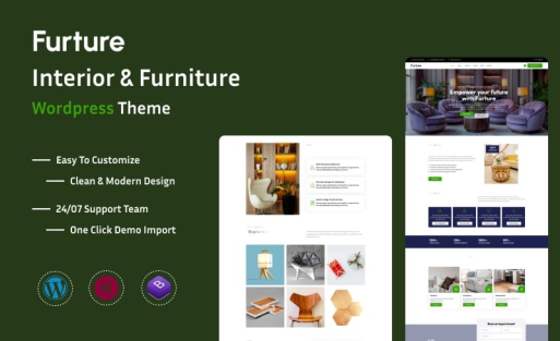 Furture - Interior And Furniture WordPress Theme