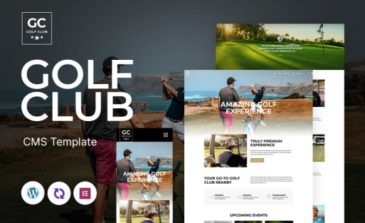 GC – Golf Club Word Press Theme