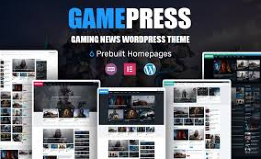 GamePress - Gaming News WordPress Theme