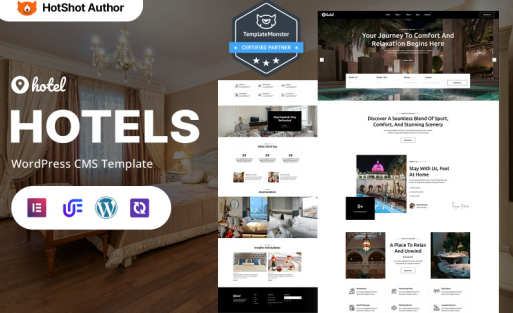 Hotel - Luxury Hotel And Resort WordPress Elementor Theme
