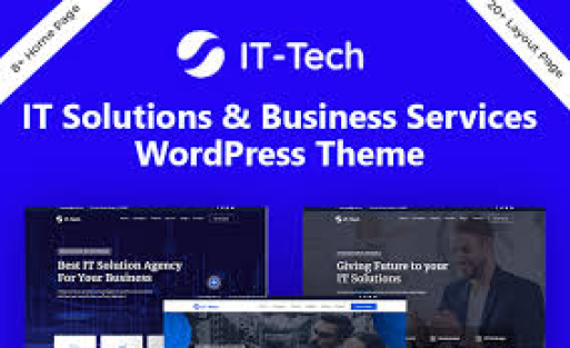 IT-Tech IT Solution & Technology WordPress Theme