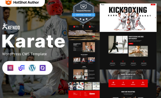 Kendo - Karate Dojo And Martial Arts karate WordPress Responsive Theme
