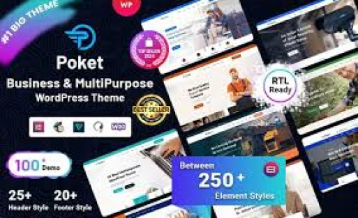 Poket - Business And Multipurpose Responsive WordPress Theme