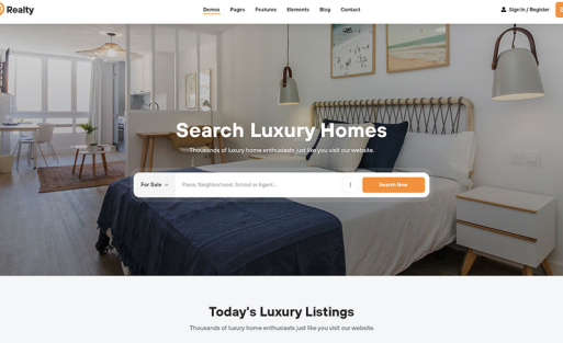 Realty - Real Estate WordPress Theme