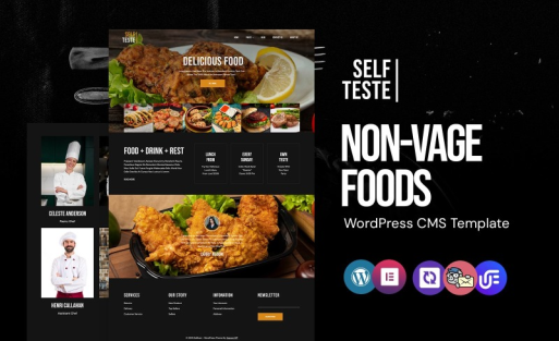 Selftest - Restaurant and Nonveg Food WordPress Elementor Theme