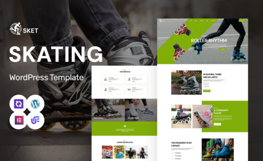 Sket - Skating School And Club WordPress Elementor Theme