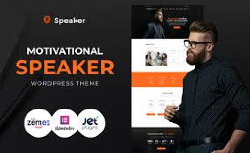 Speaker - Life Coach WordPress Theme
