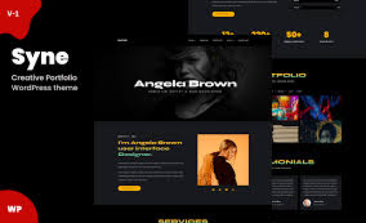 Syne – Creative Portfolio WordPress Theme